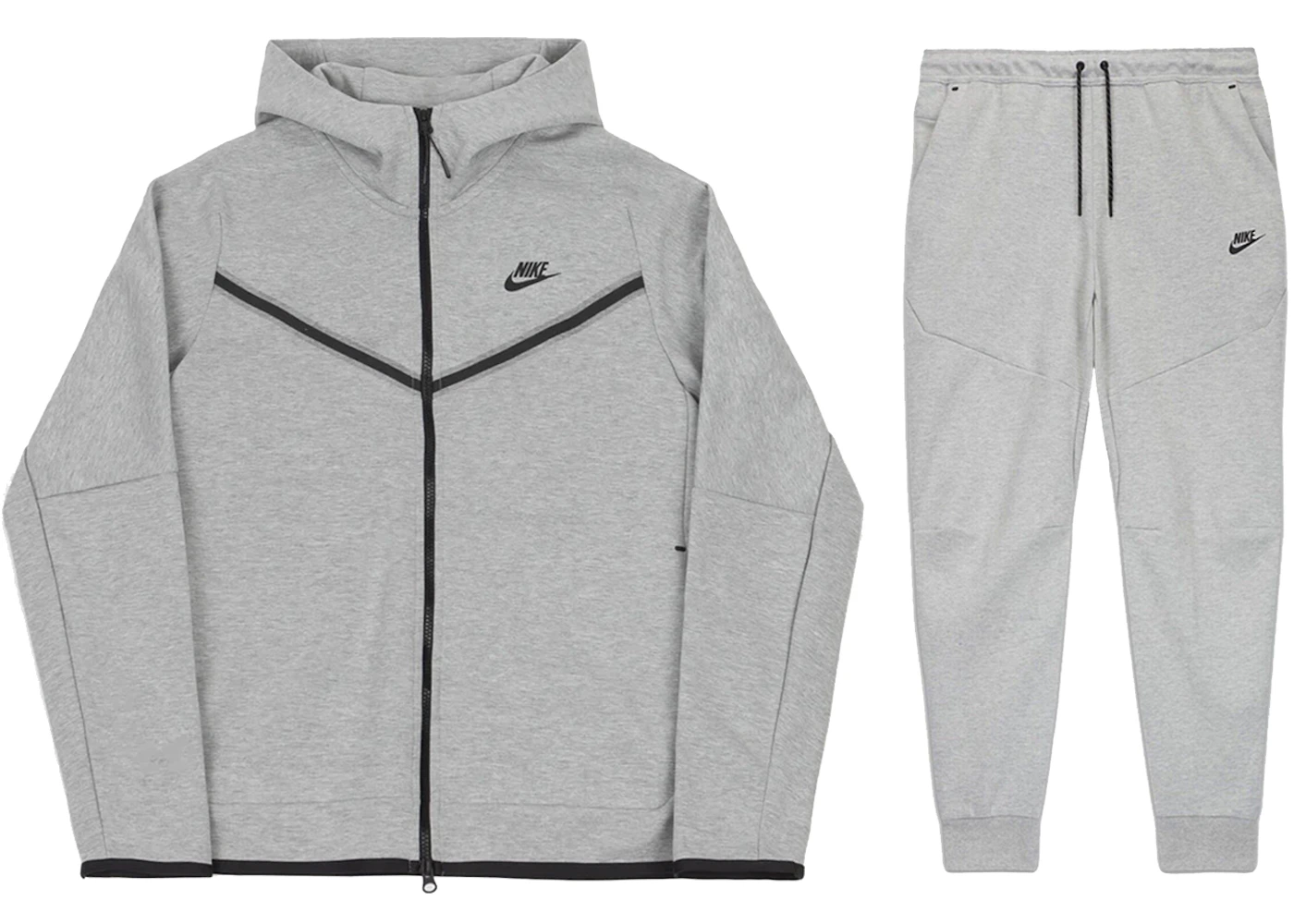 Nike grey joggers and hoodie Outlet