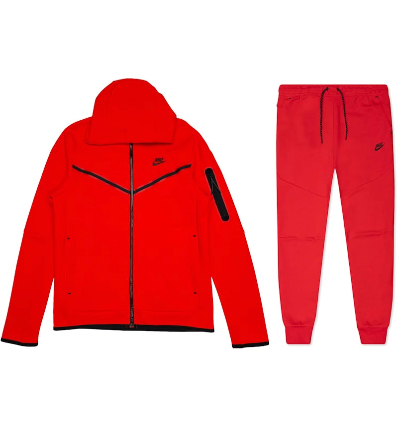Nike Sportswear Tech Fleece Full Zip Hoodie Joggers Set