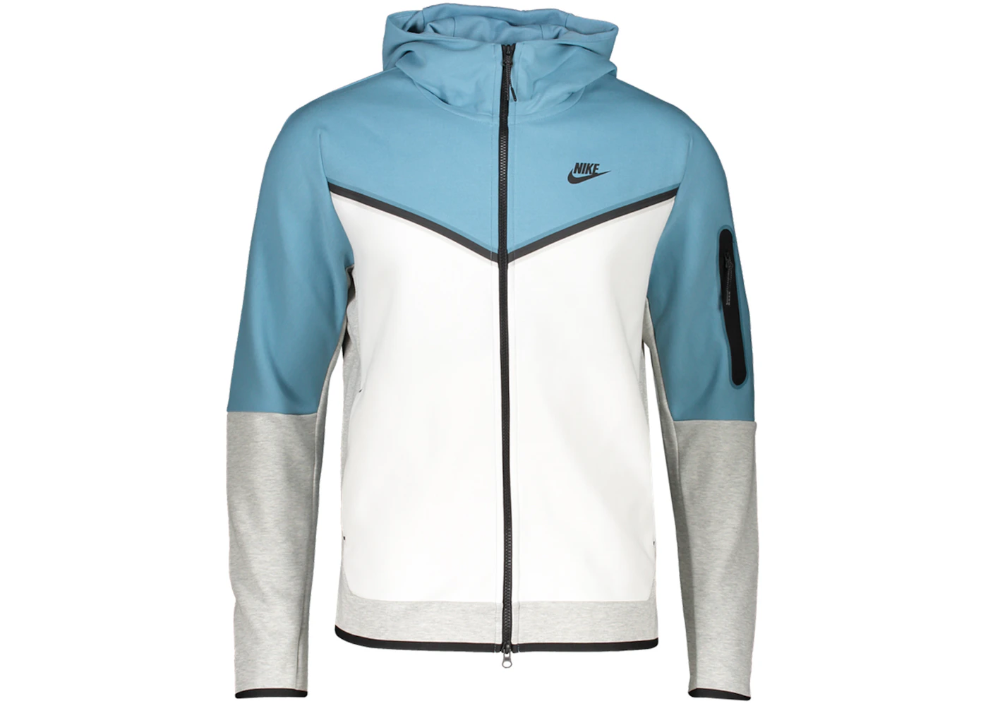 Nike tech fleece baby blue hoodie Outlet