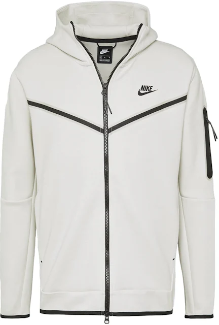 Nike Sportswear Tech Fleece Full-Zip Hoodie Light Bone/Black Men's