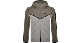 Nike Sportswear Tech Fleece Full-Zip Hoodie Olive Grey/Enigma Stone/Black
