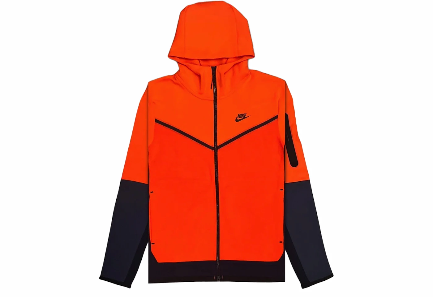 Nike Sportswear Tech Fleece Full-Zip Hoodie Orange/Blue/Black Men's - US