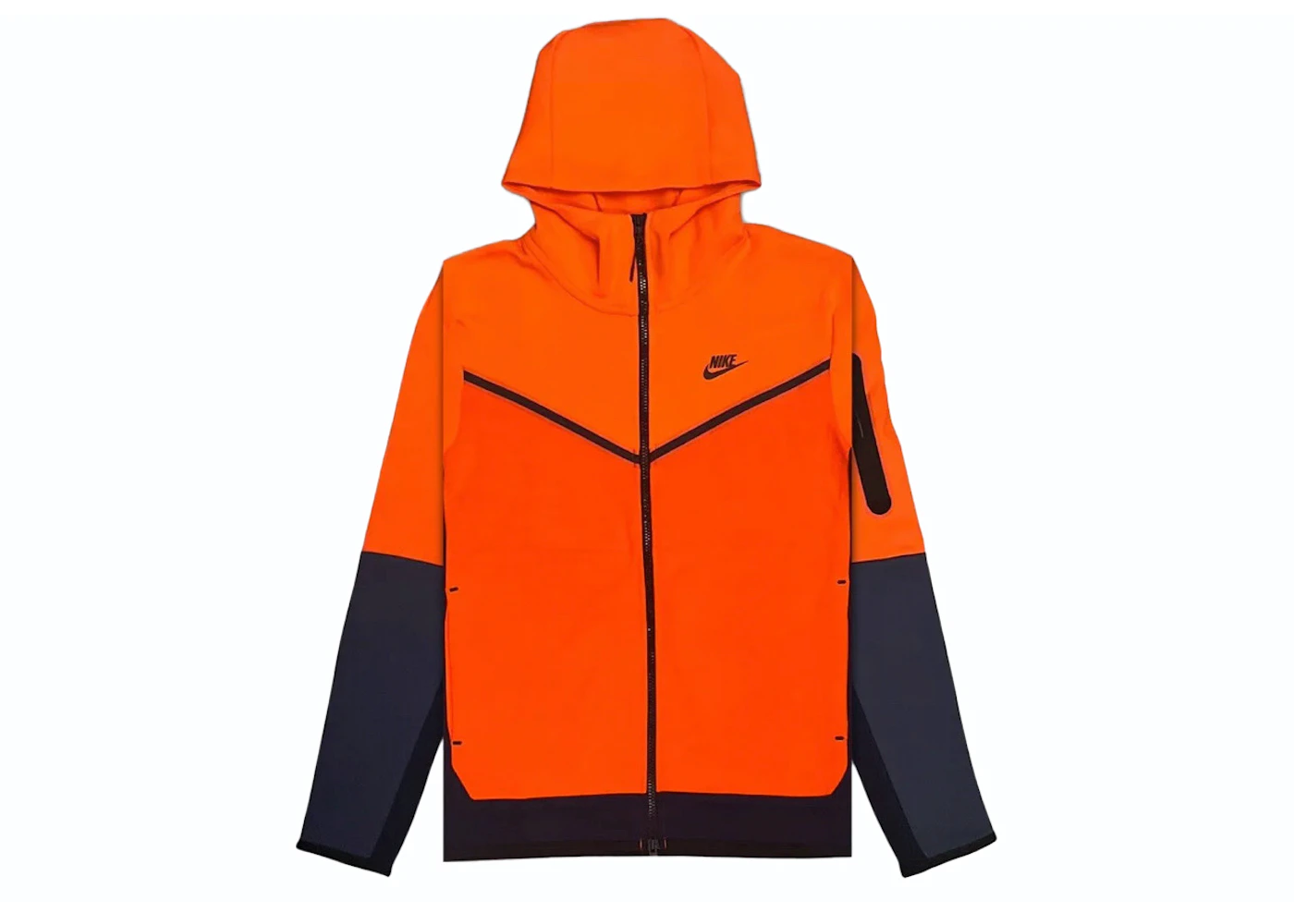 Nike Sportswear Tech Fleece Full-Zip Hoodie Orange/Blue/Black Men's - US