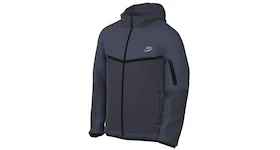Nike Sportswear Tech Fleece Full-Zip Hoodie Thunder Blue/Dark Obsidian/Metallic Cool Grey