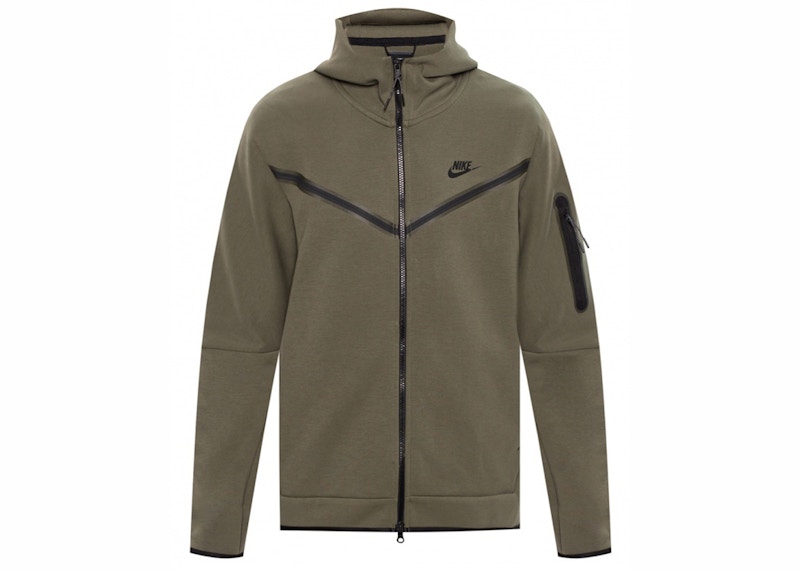 Nike Sportswear Tech Fleece Full Zip Hoodie Twilight Marsh Black