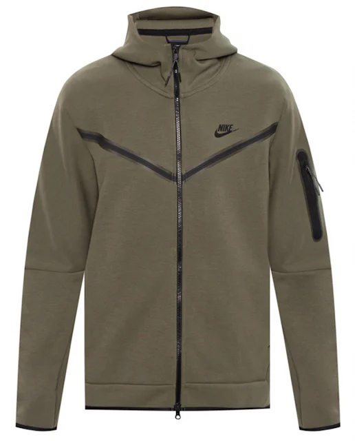 Nike Sportswear Tech Fleece Full-Zip Hoodie Twilight Marsh Black Uomo - IT