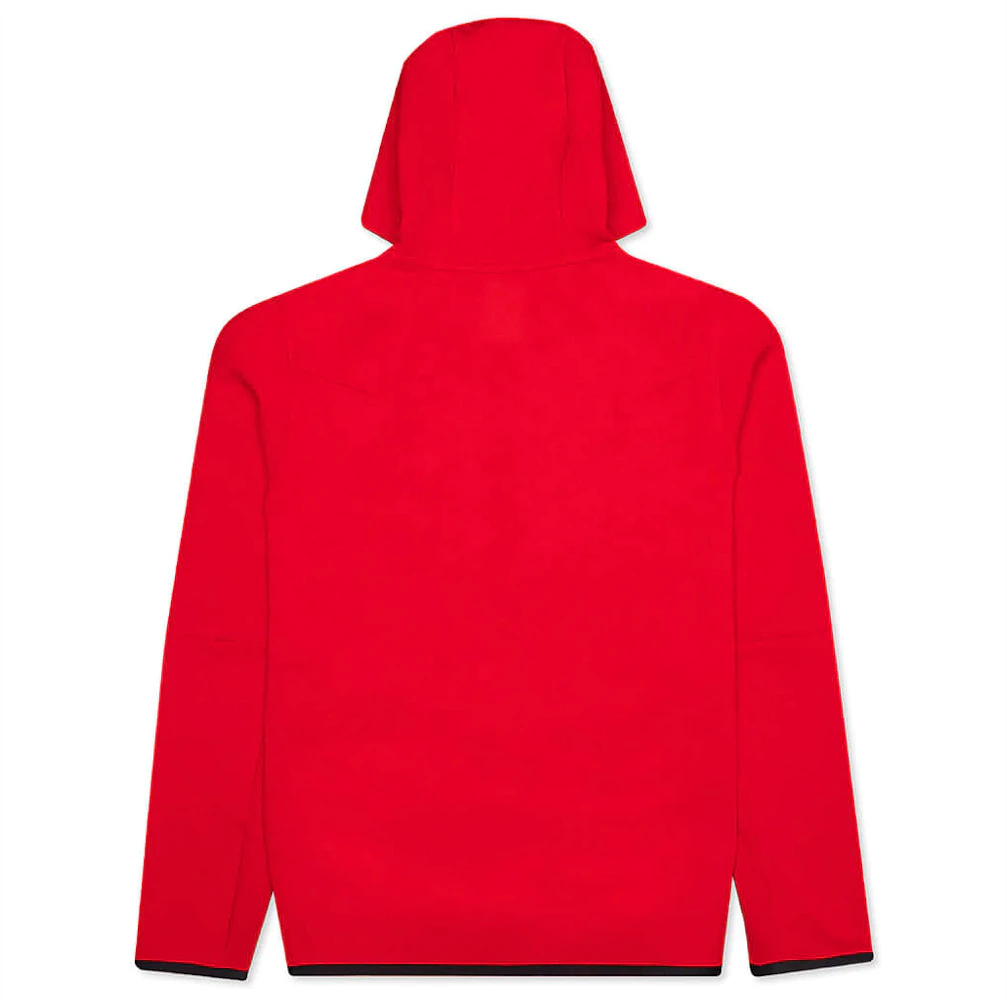 Nike Sportswear Tech Fleece Full-Zip Hoodie University Red Men's - FW21 - US