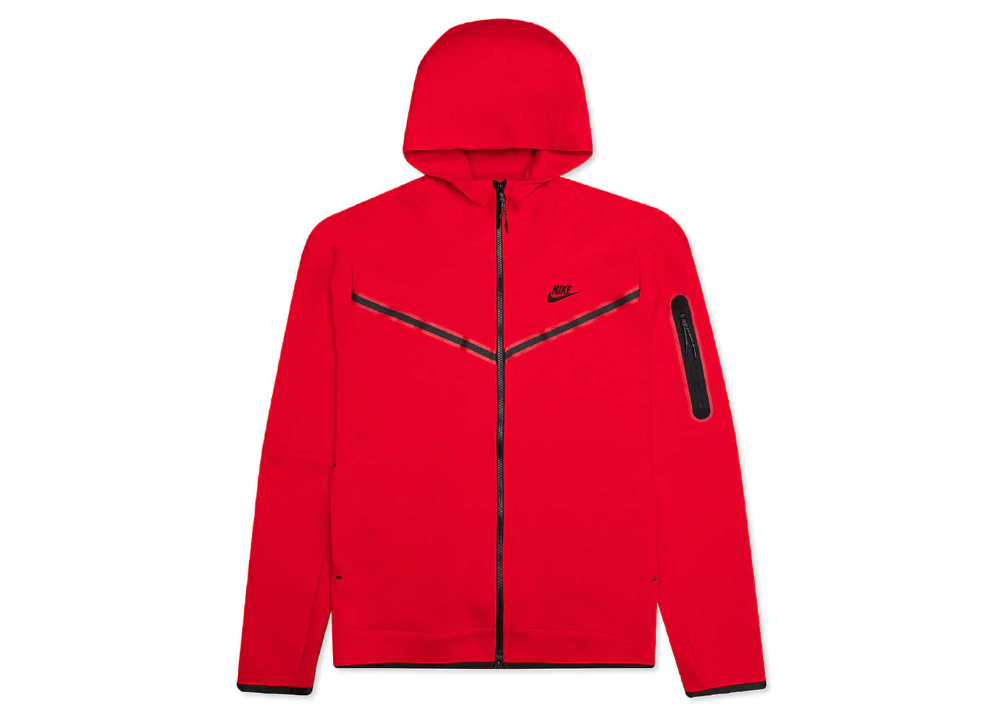 Nike Sportswear Tech Fleece Full Zip Hoodie University Red Men's