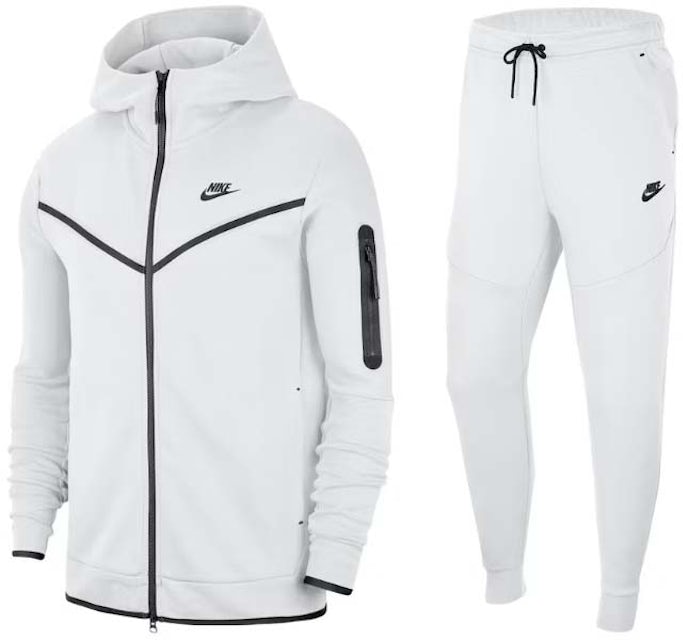 Nike Sportswear Tech Fleece Full-Zip Hoodie Summit White Pink Blast