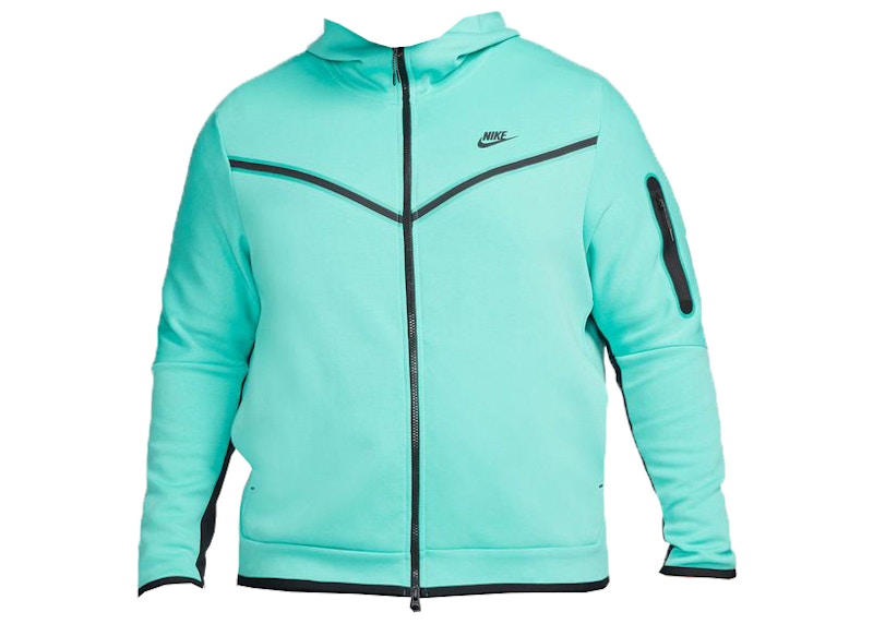 turquoise hoodie nike