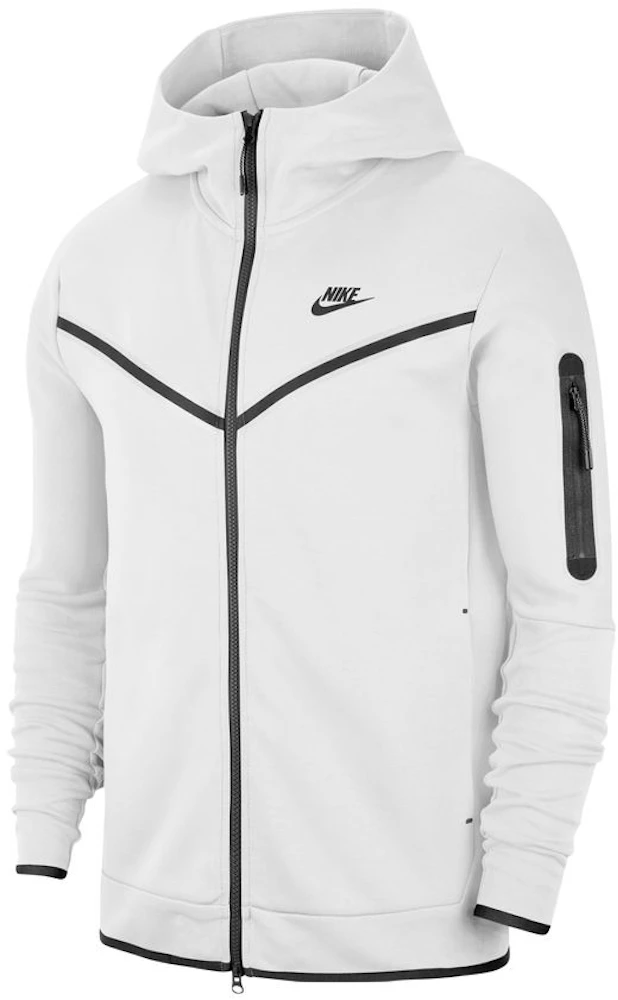 Nike Fleece Hoodie White/Black - SS22 Men's - US