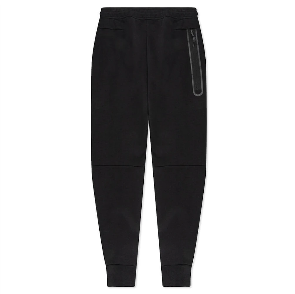 Nike Sportswear Tech Fleece Joggers Black/Dark Grey Heather/White Men's ...