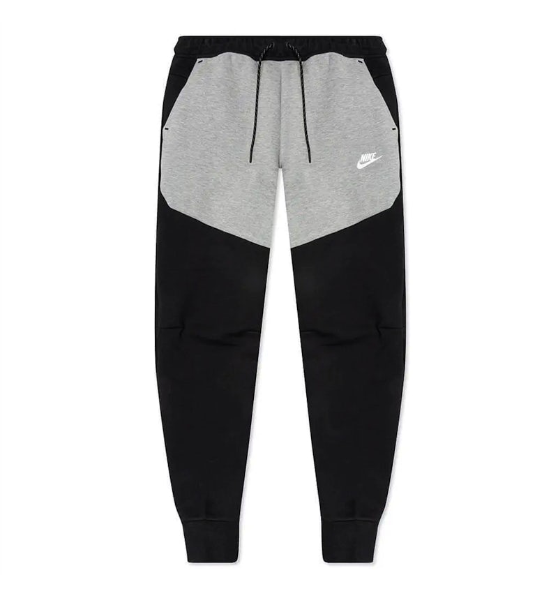 Nike Sportswear Tech Fleece Joggers Black/Dark Grey Heather/White