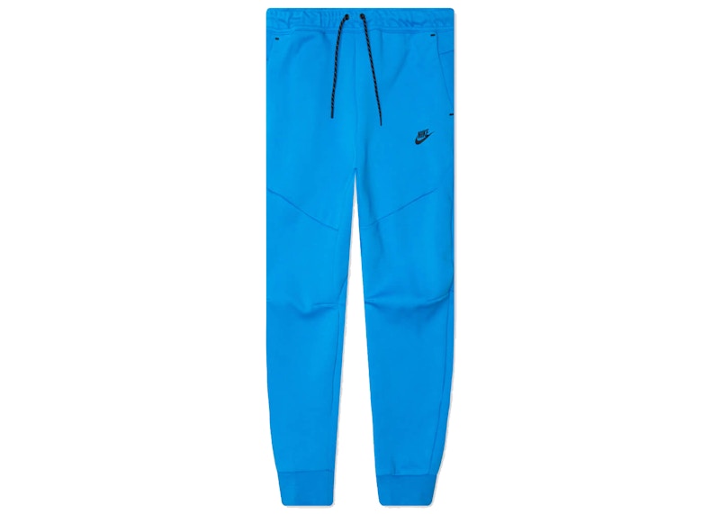 nike tech light blue joggers