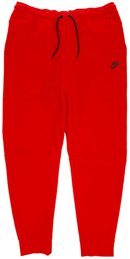 Red Monogram Jogging Pants In Technical Cotton In Rouge