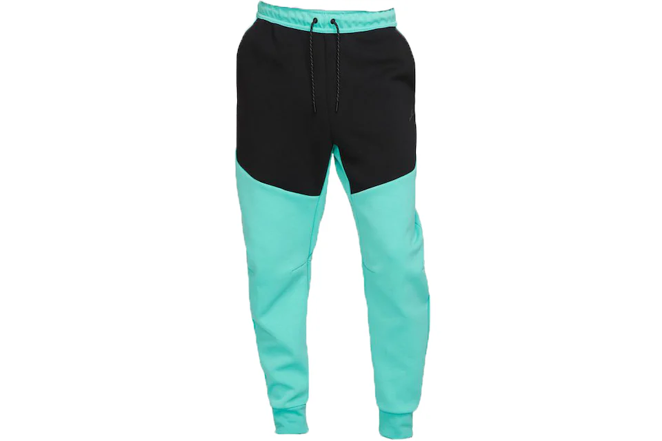 Pantalon de jogging Nike Sportswear Tech Fleece turquoise/noir/noir ...