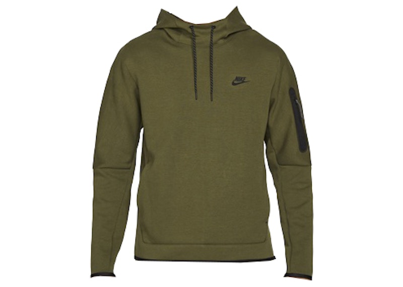 Olive shop hoodie nike