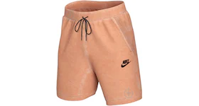 Nike Sportswear Tech Fleece Washed Shorts Orange Frost