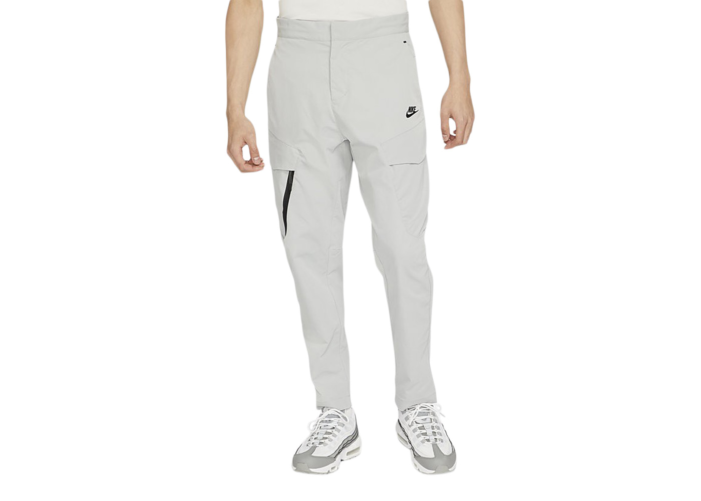 Pants and jeans Nike Sportswear Tech Pack Woven Pant Summit White Black   Footshop