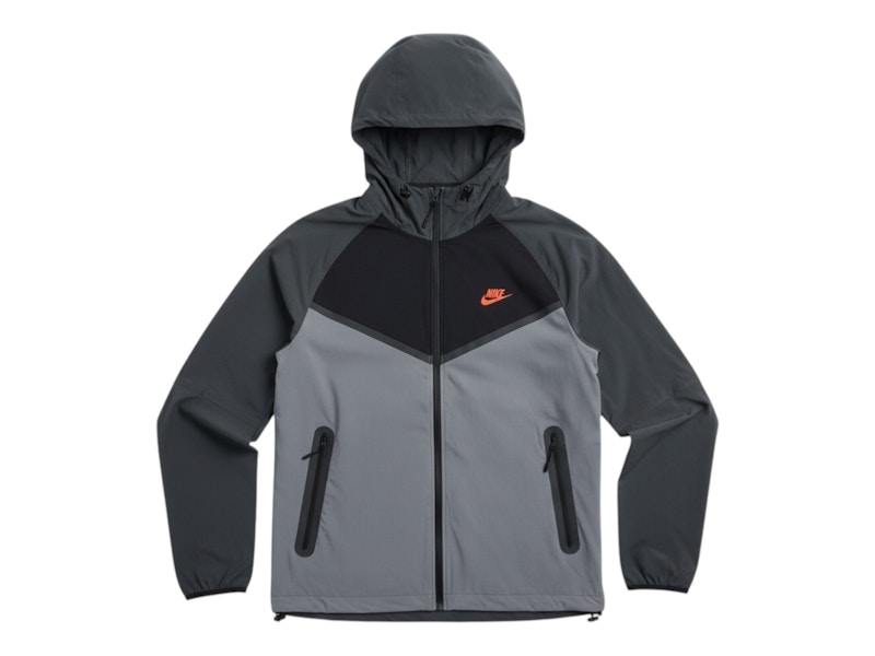 Nike Tech Windrunner Woven Jacket Smoke Grey/Anthracite/Black