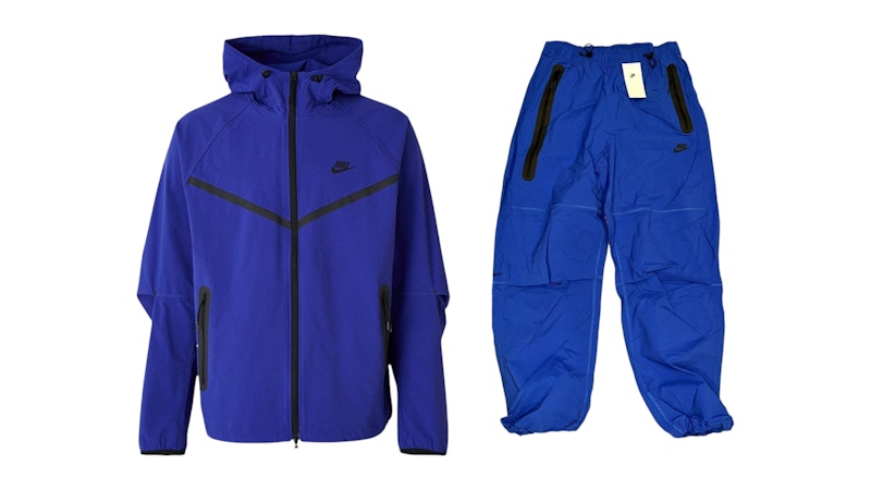 Nike Tech Woven Jacket & Pant Set Deep Night/Black Men's - US
