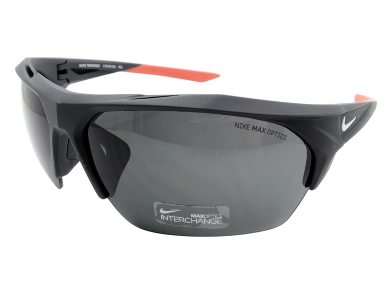 Nike Terminus Wrap Sunglasses Matte Anthracite Dark Grey (TERMINUS