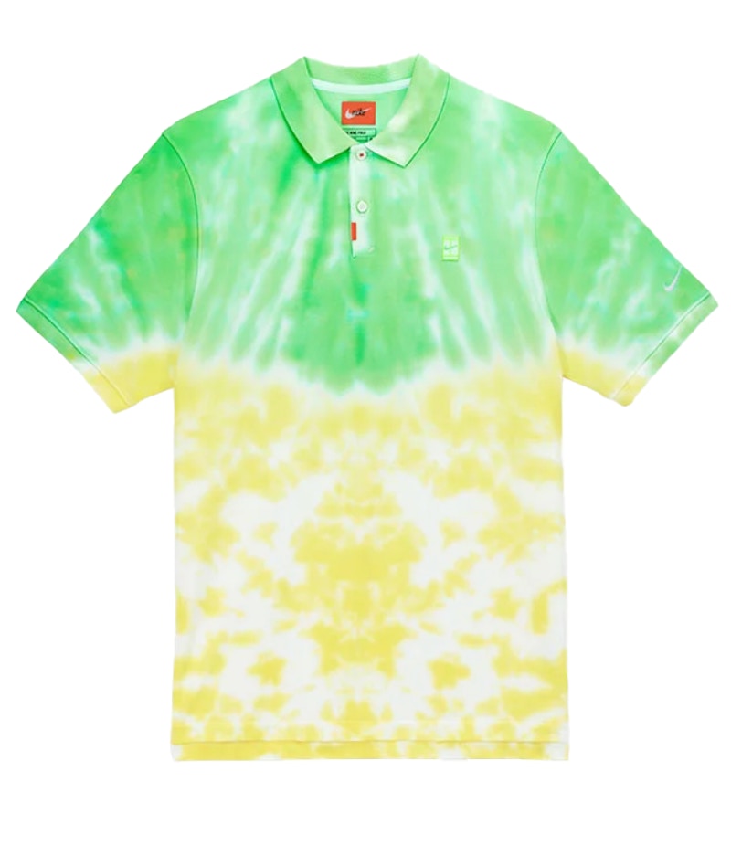 the nike polo tie dye