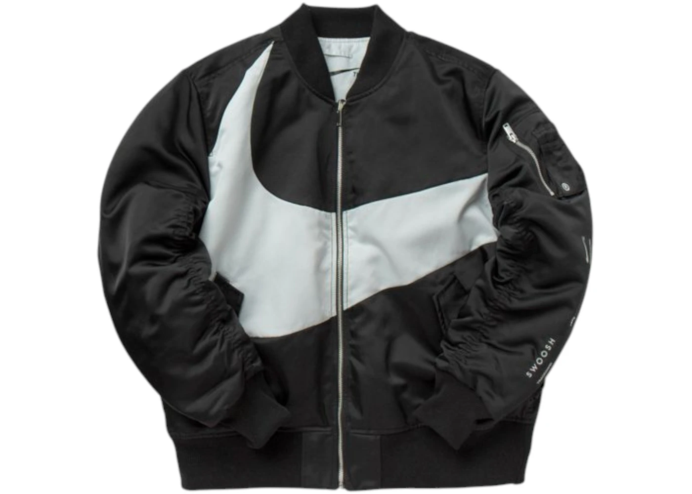 Nike Therma-Fit Synthetic Fill Reversible Bomber Jacket Black