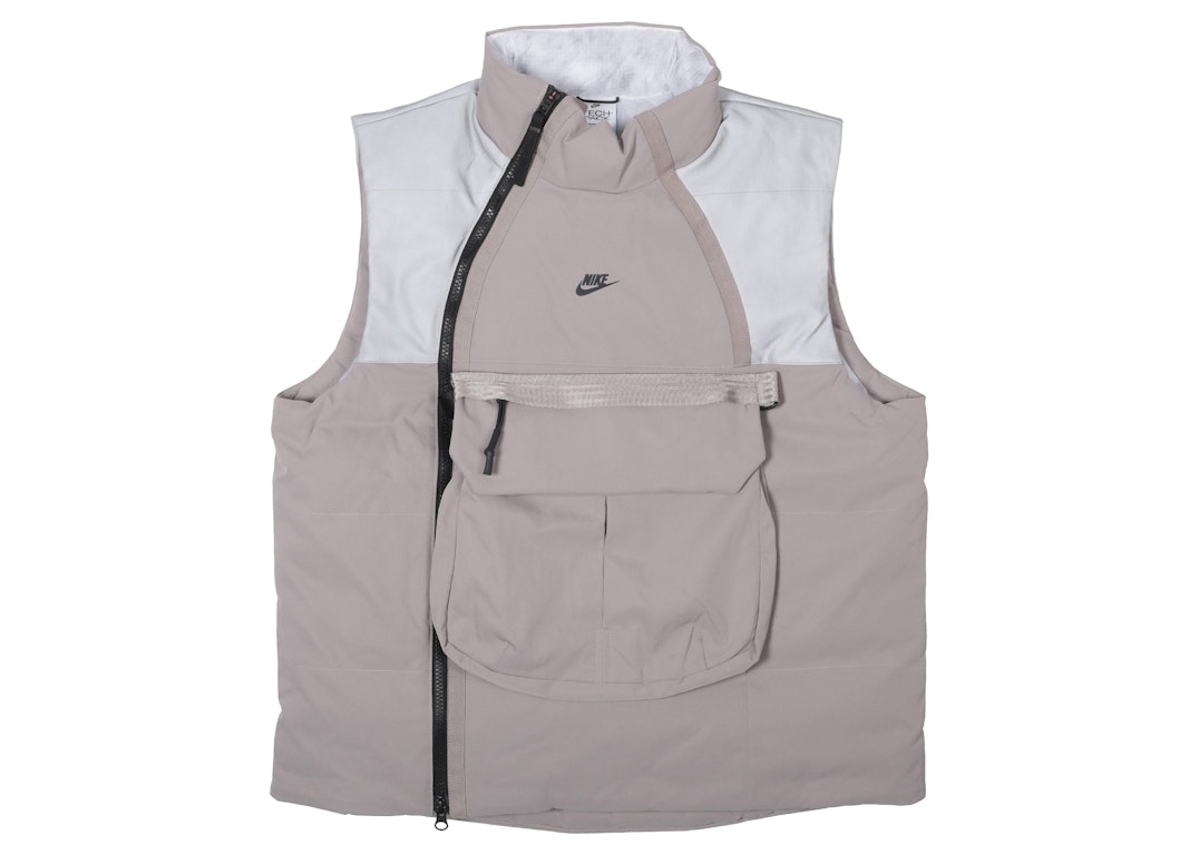 Pre-owned Nike Therma-fit Tech Pack Insulated Vest Moon Fossil