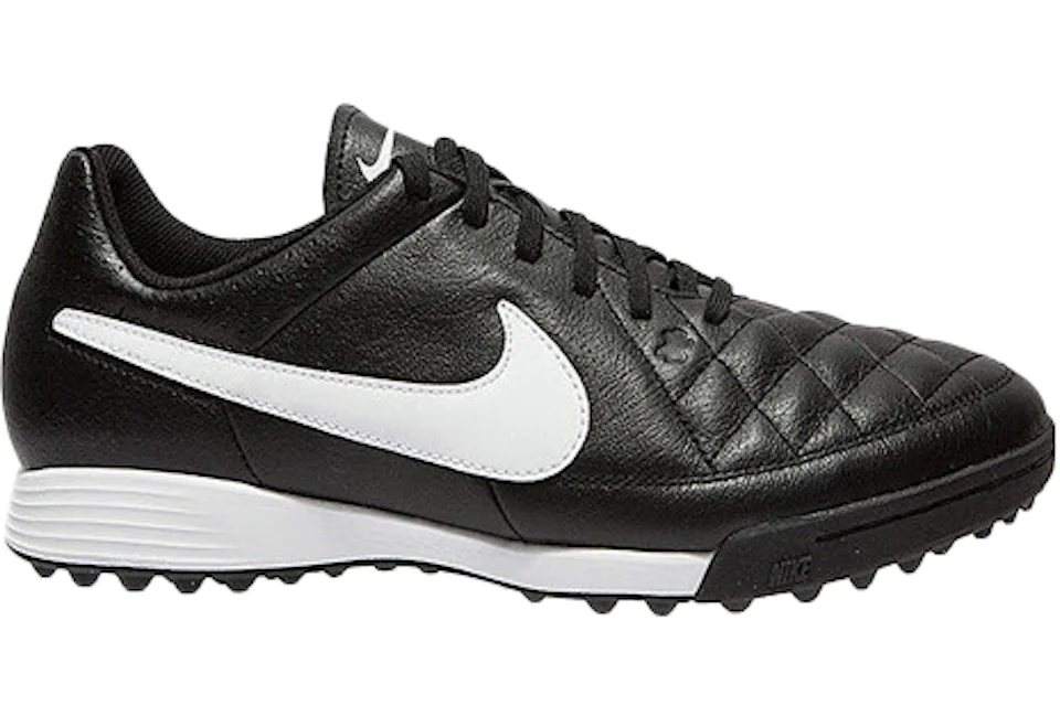 Nike Tiempo Genio Turf Soccer Cleats Black White Men s 631284 010 GB nike-tiempo-genio-turf-soccer-cleats-black-white-men-s-631284-010-gb