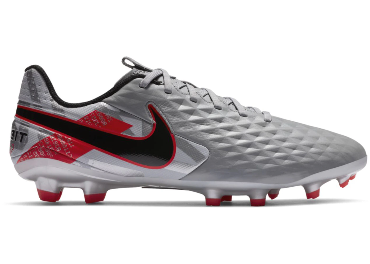 Nike Tiempo Legend Academy MG Metallic Bomber Grey Men's