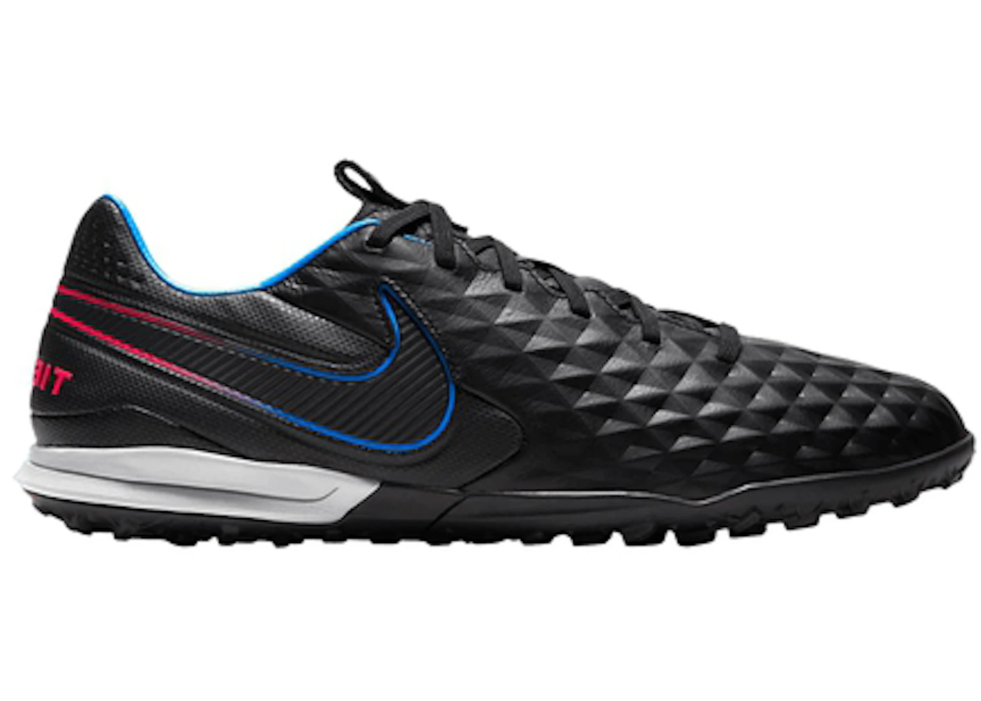 Nike Tiempo Legend 8 Pro TF Black Siren Red Photo Blue Men's - AT6136-090 - US