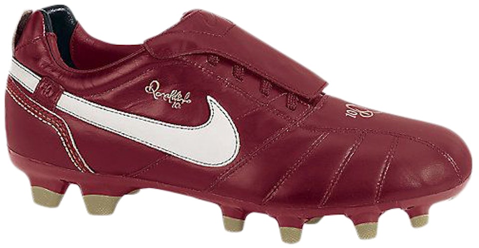 Nike Air Legend Ronaldinho White Gold R10 FG soccer cleats boots football*  NEW