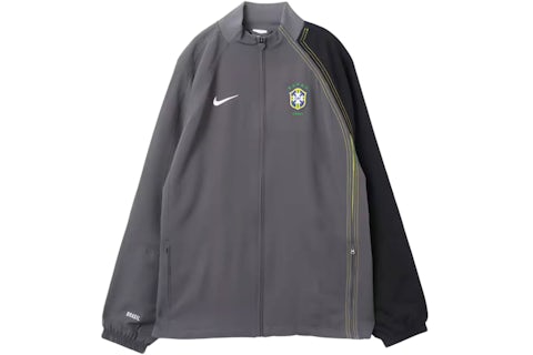 Nike Total 90 Brazil Reissue Replica Soccer Track Jacket Dark Grey
