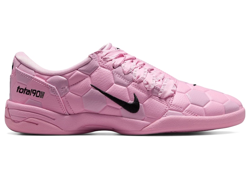 Nike Total 90 Soccer Ball (Women's) Sneakers in Pink Rise/Black (IO2388-600)