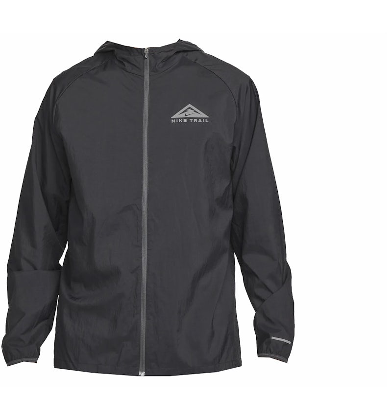 Chaqueta Nike Trail Aireez Ligera Trail Running Negro Hombre
