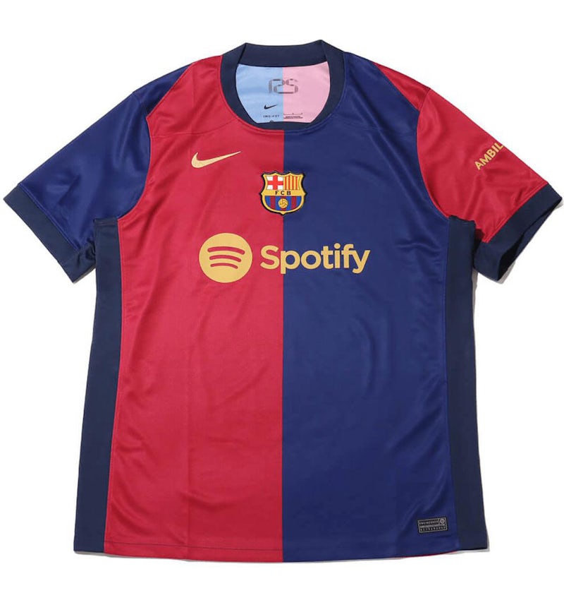 Home Kit Nike Fcb T Shirt Barcelona 2025/26 Stadium Home Older Kids' Nike Dri-FIT Football Replica Shirt