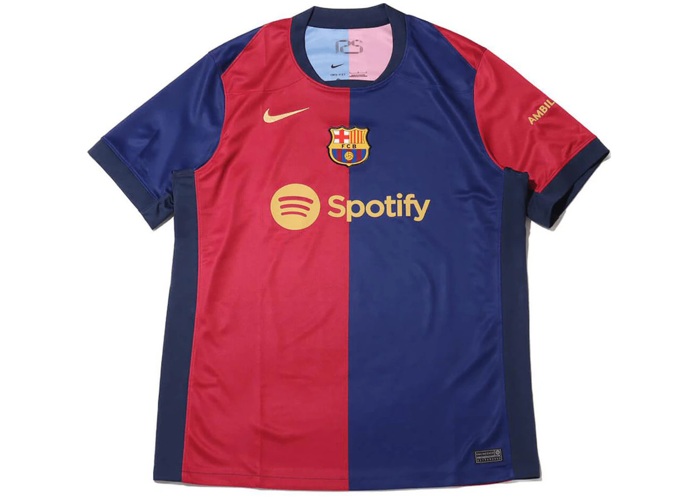 Nike Home FC Barcelona 24/25 Stadium Jersey Deep Royal/Noble Red