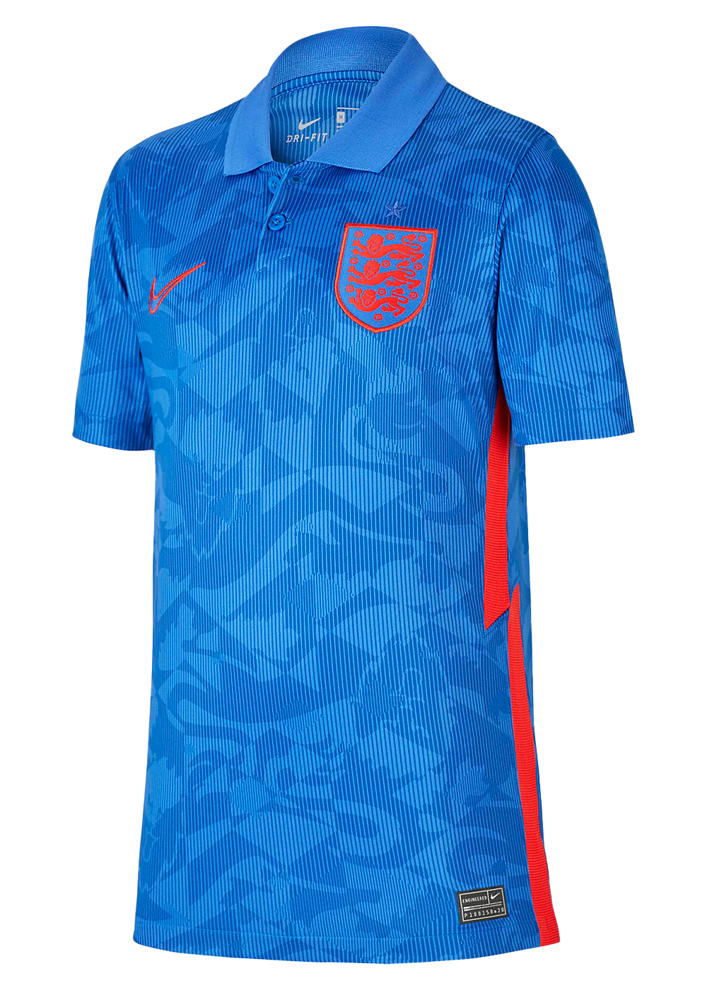 Nike UEFA Euro 2020 England Away Kids Jersey Mega Blue Sport Royal