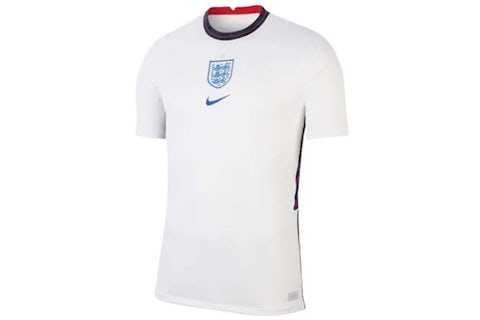 Football Uniform England Shirt Mens 2021 England Euro 2020 Nike