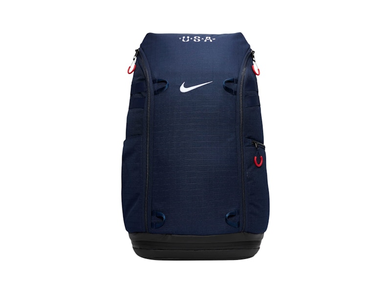 Nike USA Elite Easyon 31L Backpack Obsidian/Black/White