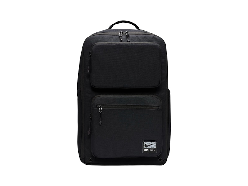 Pre-owned Nike Utility Speed 27l Backpack In Black/white In Multi