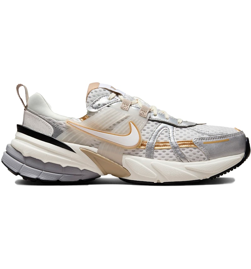 Nike V2K Run Khaki Metallic Silver (Women's) HJ7245-100 US