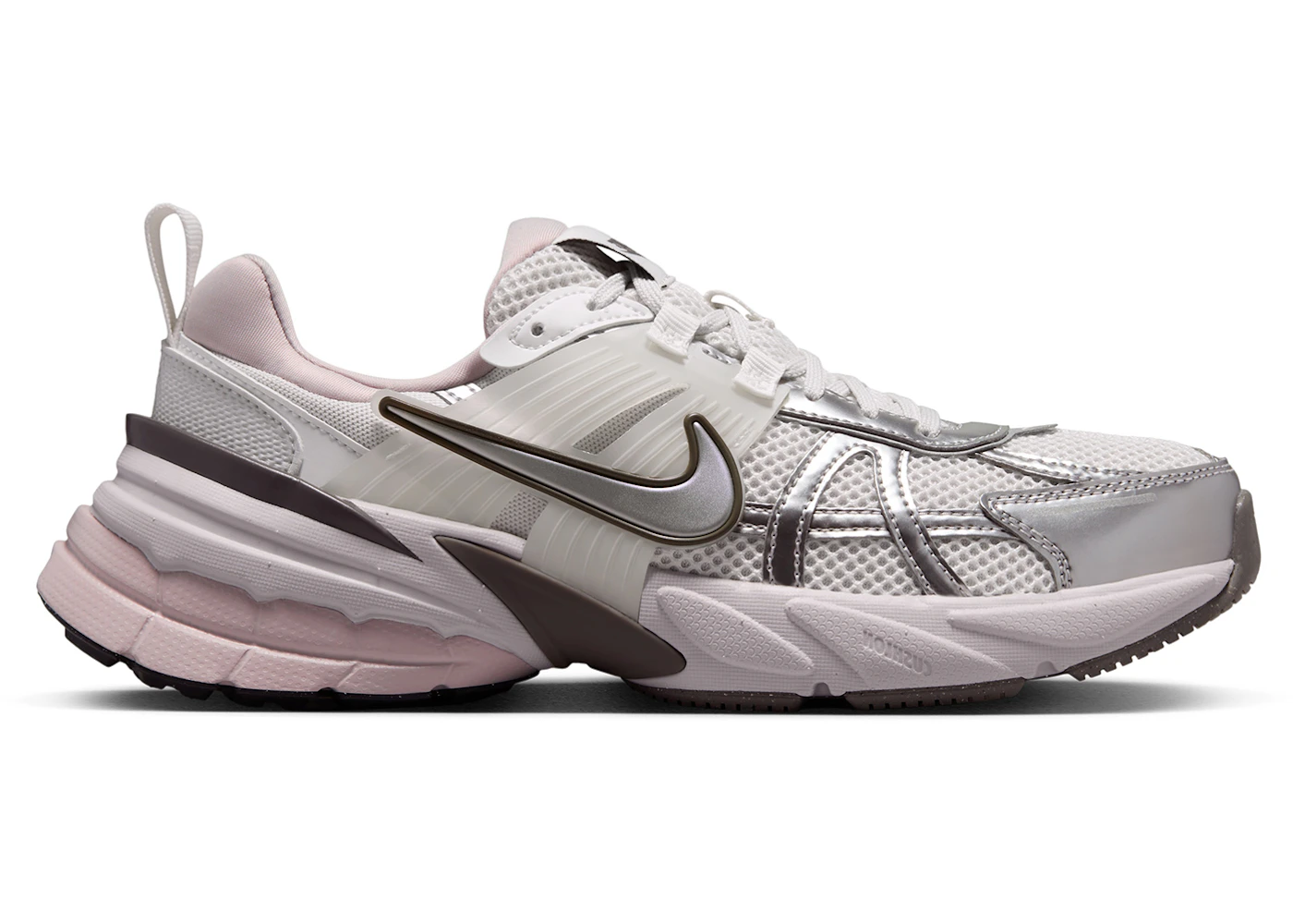 Nike V2K Run Platinum Tint Summit White Cave Stone Metallic Silver ...