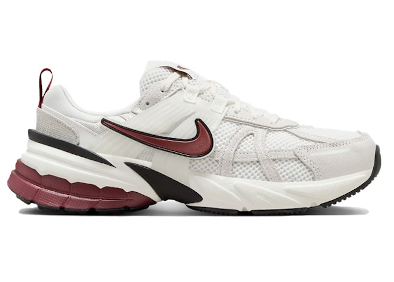 Pre-owned Nike V2k Run Se (women's) Sneakers In White/black/team Red