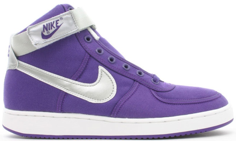 purple nike vandals