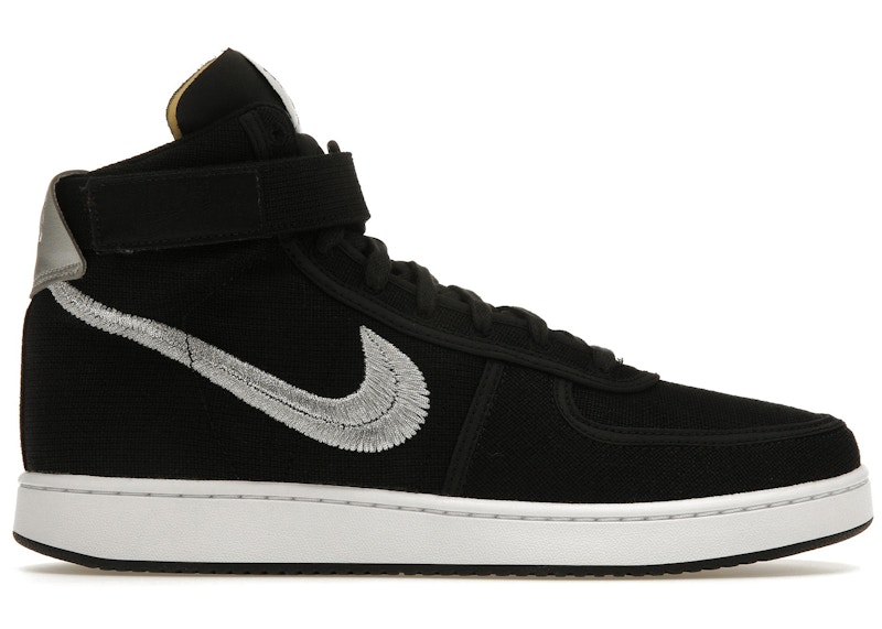 Nike vandals black and 2024 silver