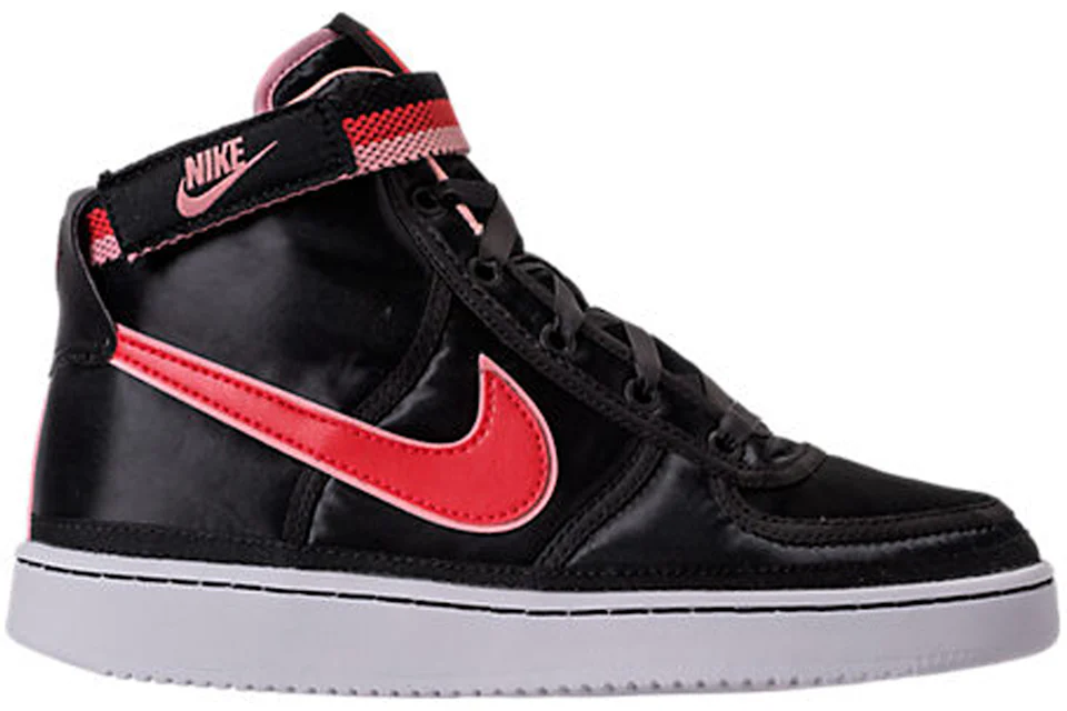 Nike Vandal High Supreme Black Speed Red Bleached Coral GS