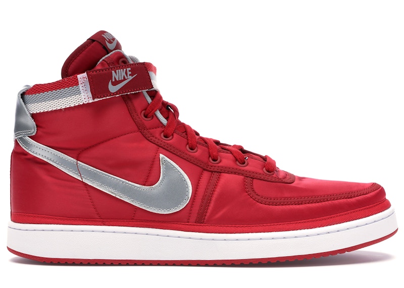 Nike Vandal High Supreme University Red Metallic Silver