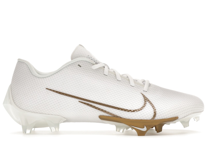 Nike gold vapor cleats best sale